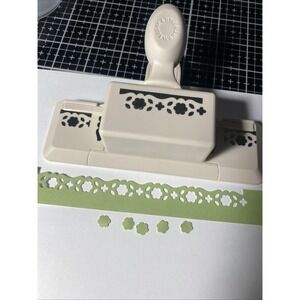 Martha Stewart Crafts Floral Border Edge Punch Paper Scrapbooking Card Confetti
